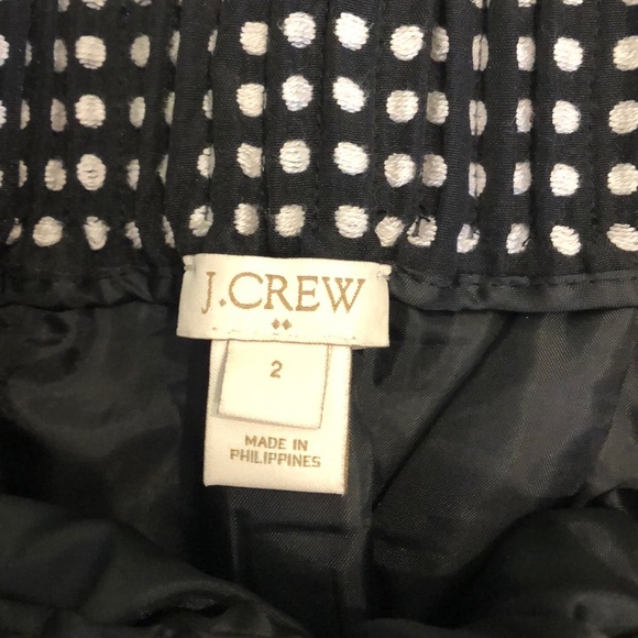 J.Crew Black and White Sidewalk Skirt - Picture 2 of 4